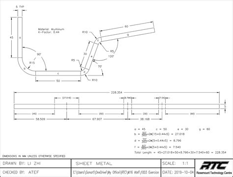 common sheet metal parts|sheet metal dimensioning standards.